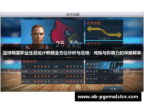 篮球明星职业生涯统计数据全方位分析与总结：成就与影响力的深度解读